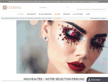 Tablet Screenshot of oxring.com
